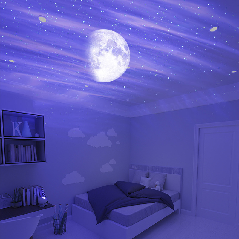 Dreamy Aurora Projection Light Language Sound High-definition Aurora Projector, Starry Sky Light, Cosmic Projection Light, Children's Ambient Light Application Scenario