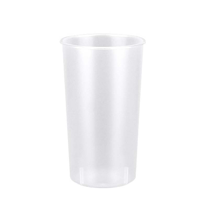 Dingshan internet-famous straight Men's Cup 90-mouth straight tube plump milk tea injection-molded disposable frosted beverage milk tea cup commercial Item Picture