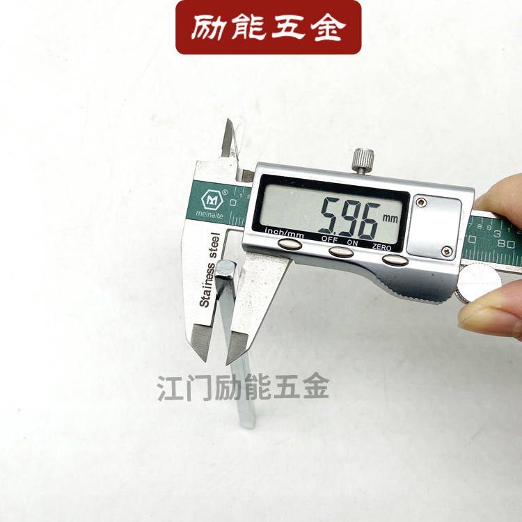 Lock Accessories Door Lock Square Shaft 6X6 Slotted Square Steel Handle Square Bar Square Core Safety Square Rod Application Scenario