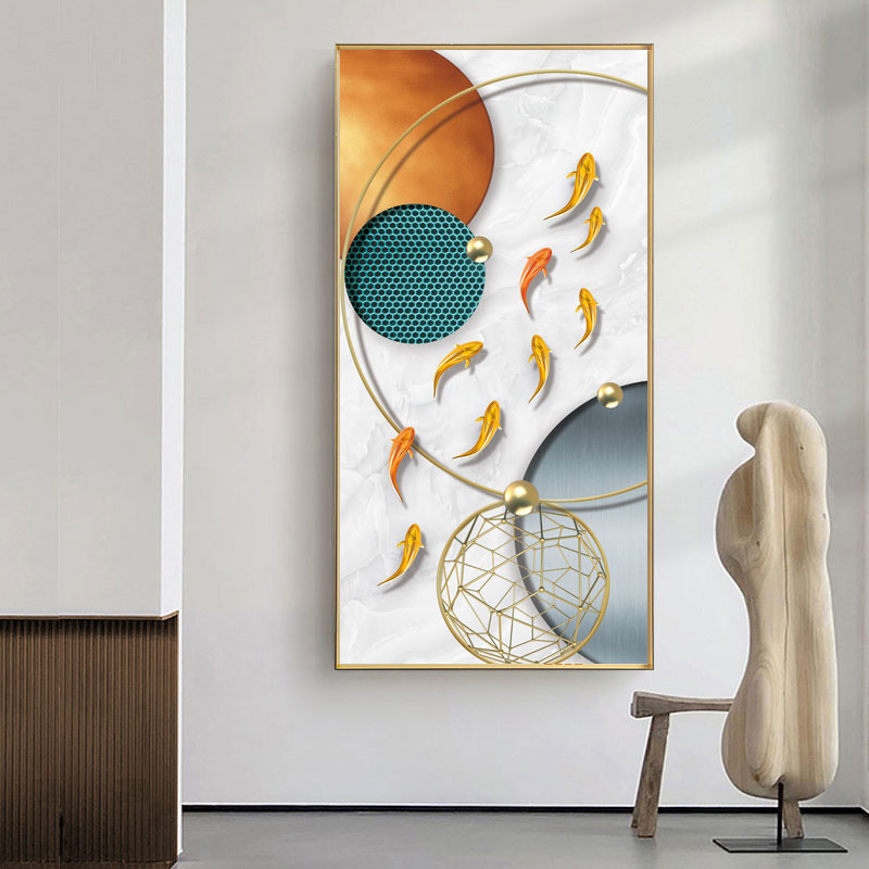 现代装饰画实物图