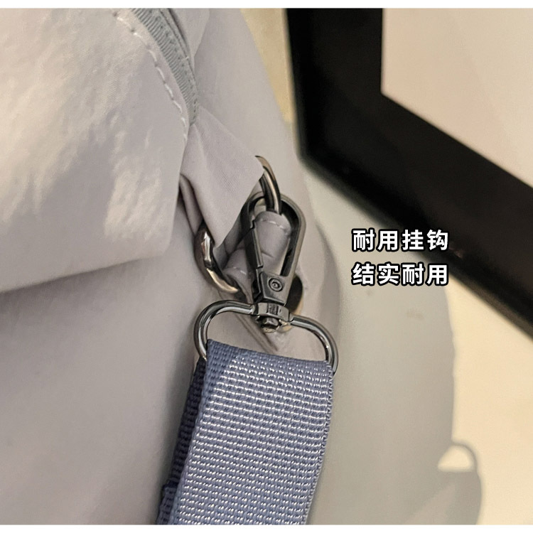 跨境批发大容量可套拉杆外出单肩旅行包轻便手提健身瑜伽包旅游包详情4