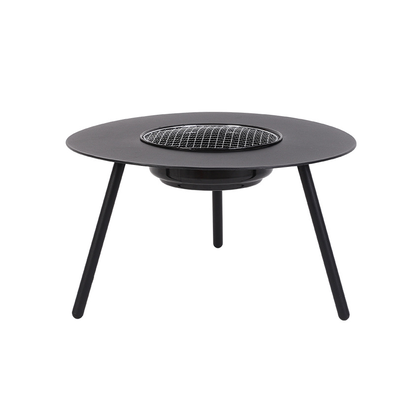 A multi-functional portable barbecue table, a smokeless courtyard barbecue table for outdoor gatherings and barbecues, and an outdoor grill table Item Picture