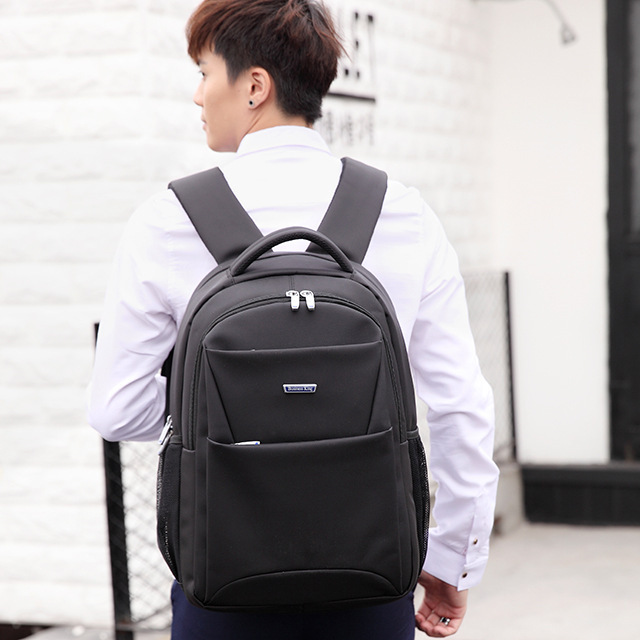 Business King 15-16 Inch Large Capacity Waterproof Oxford Cloth Computer Backpack Business Backpack Outdoor Travel Application Scenario