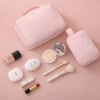 New portable travel cosmetic bag for women, large-capacity cosmetic storage bag, InS-style waterproof cosmetic bag for washing and grooming details Picture