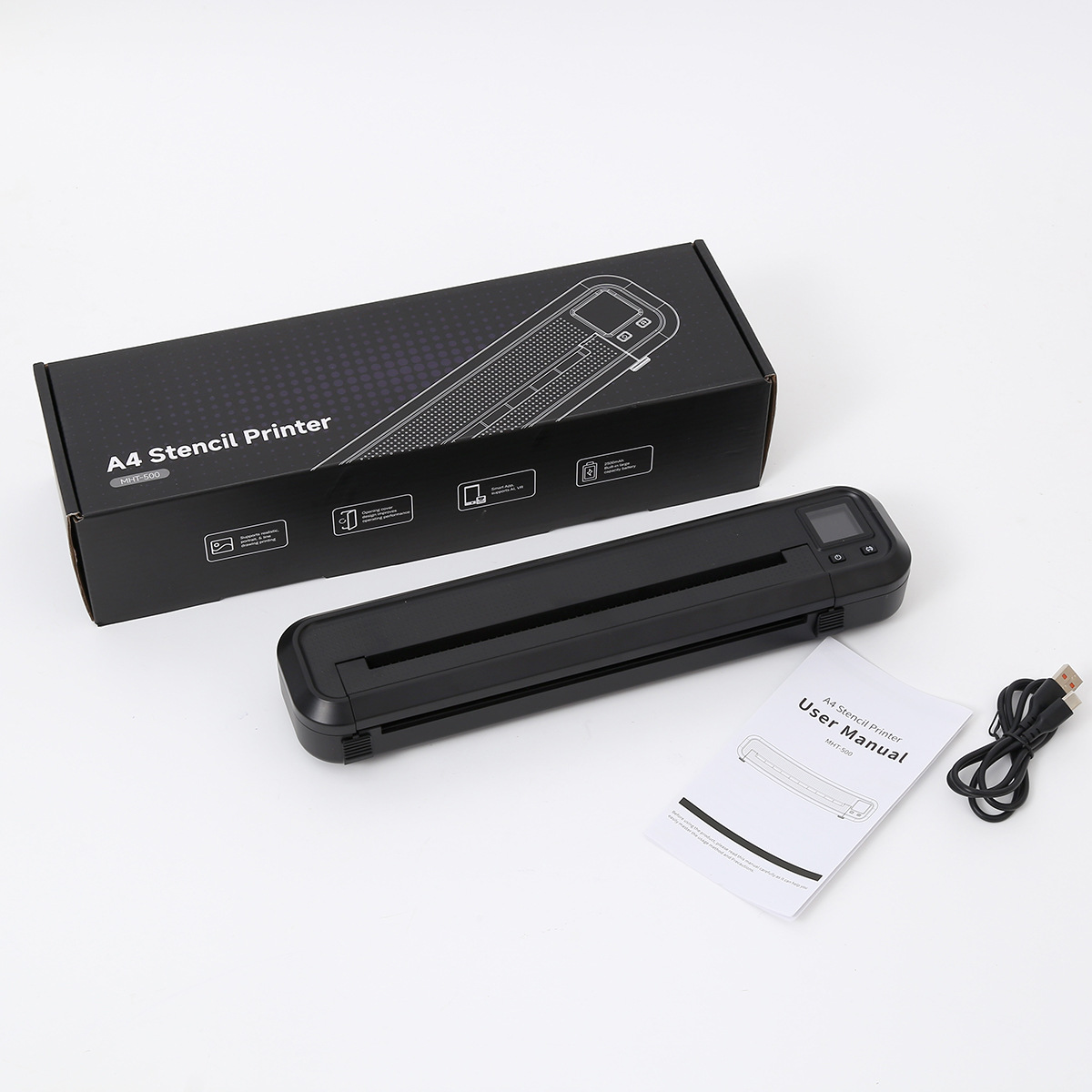 纹身热敏转印机LED屏幕显示高清图案转印设备A4纹身转印机批发