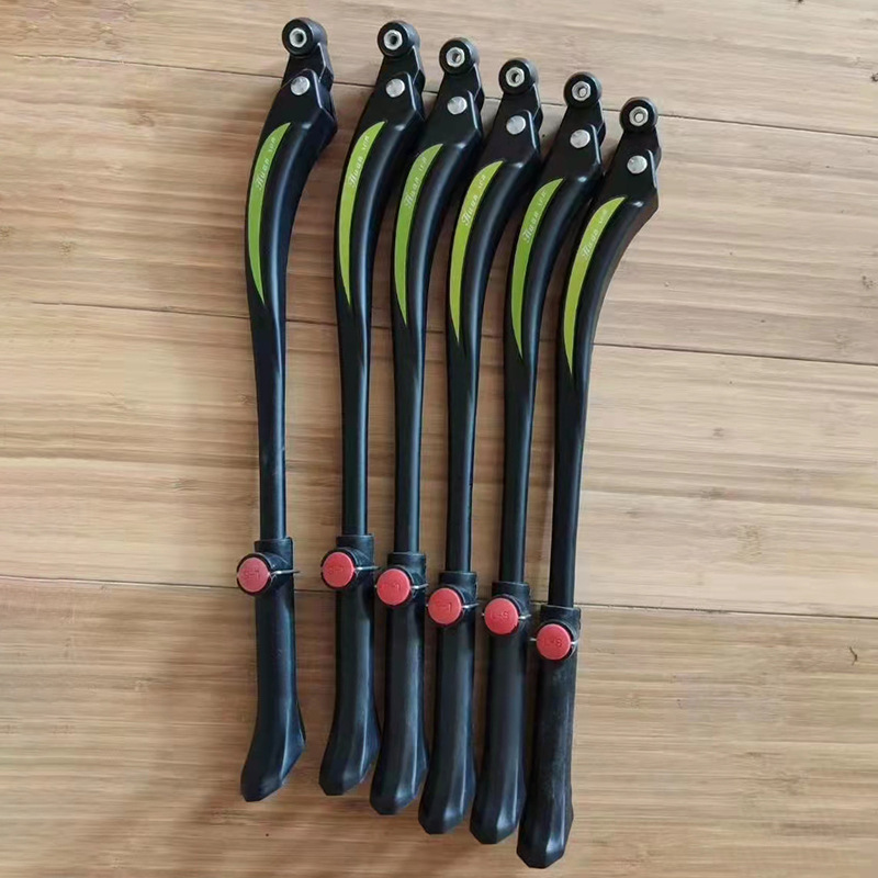 Bicycle Mountain Bike Road Foot Support Single Support Adjustable Aluminum Alloy Parking Frame Tripod Riding Gear Specification drawing