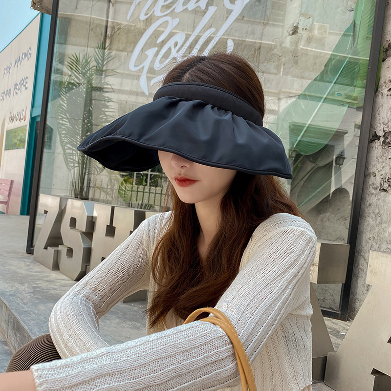 2020 new style shell hat, duck tongue adult hat, women's summer Korean version sun hat, one-piece consignment, sun hat Specification image