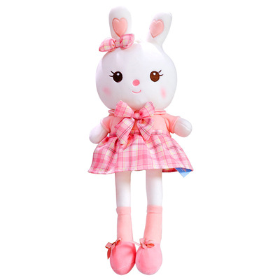 可爱JK兔子毛绒玩具公仔小白兔布娃娃玩偶床上睡觉抱枕女生日礼物 详情图5