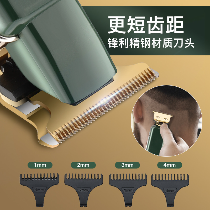 质感机身电推/发廊专业电动/油头推白雕刻/液晶显示产品图