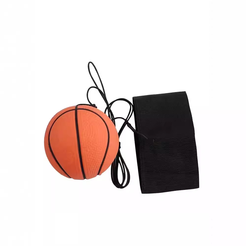 Wrist resistance ball with rope, children's rebound ball toy, wrist resistance ball player with spinning magic resistance ball on the wrist Item Picture