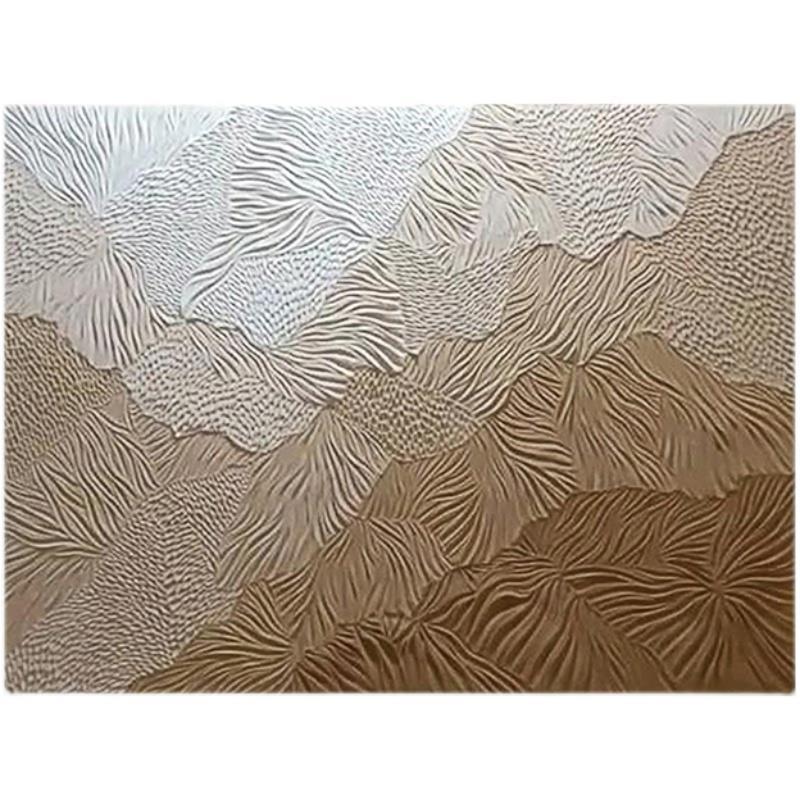 Murphy's hand-painted oil painting "Beach" - Wabi-sabi art living room texture hand-painted abstract bedroom hanging Application Scenario