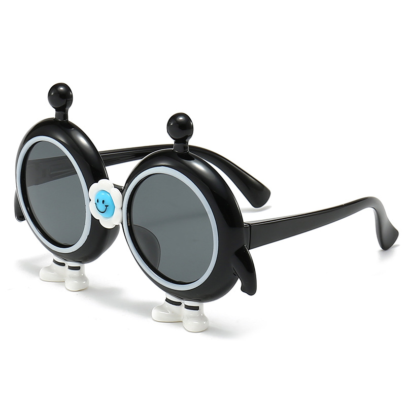 New Children's Sunglasses Cute Cartoon Shape Juvenile Polarizer Student Sunglasses Sunshade Mirror 8182 Item Picture