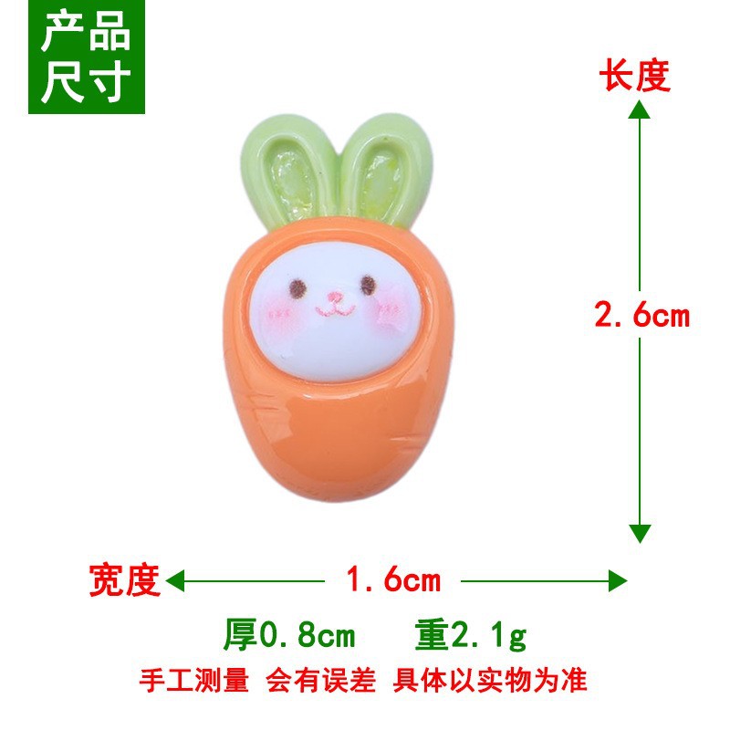 Cartoon food and play series cream glue DIY phone case accessories resin accessories wholesale Crocs accessories
