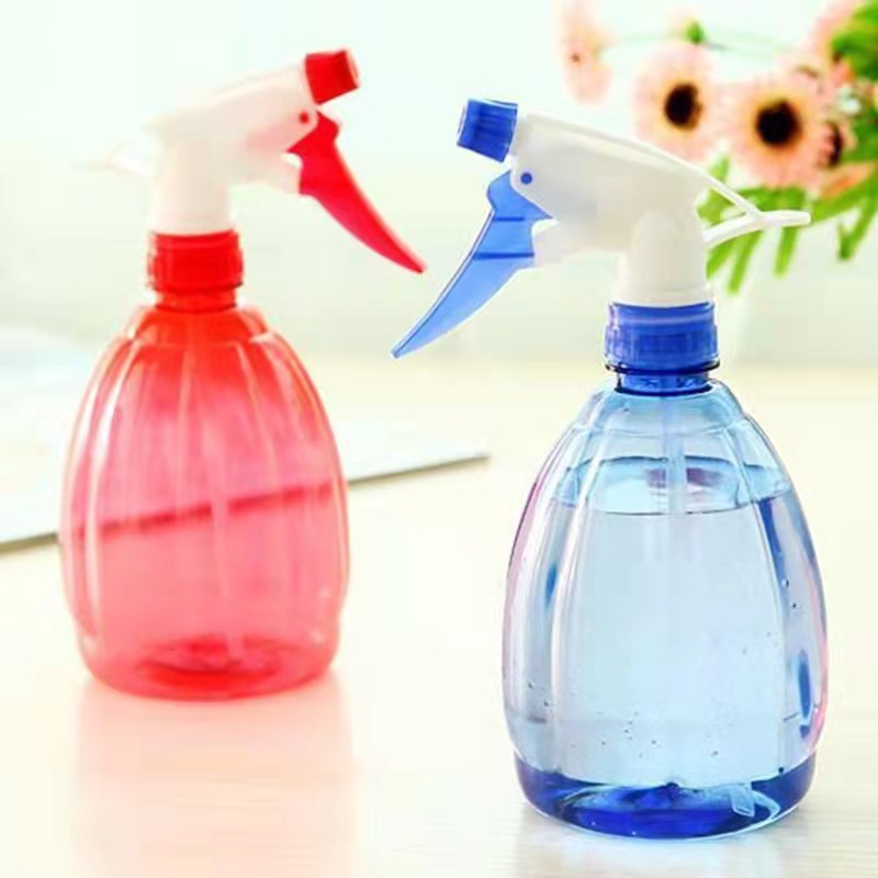 500ml petal-shaped spray bottle, PET garden watering spray bottle, handheld household disinfection bottle, grenade plastic spray bottle details Picture