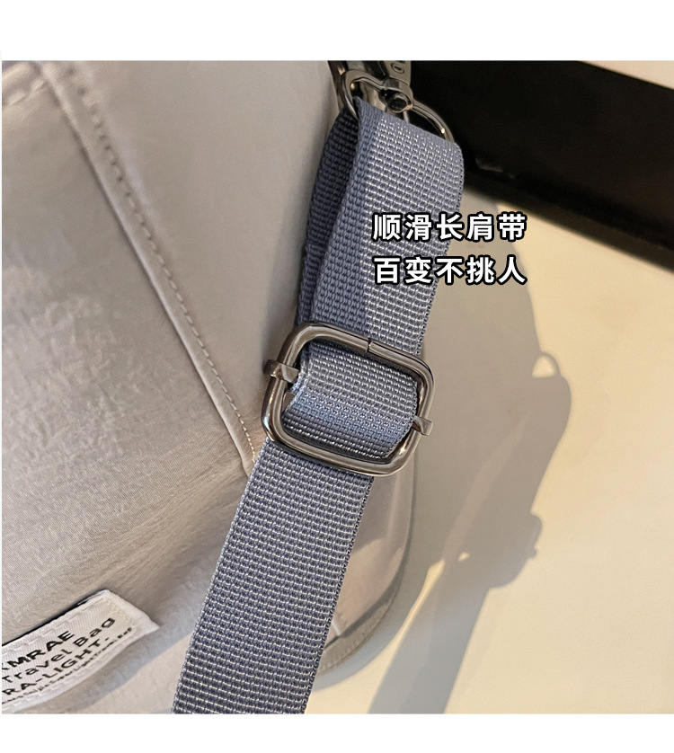 跨境批发大容量可套拉杆外出单肩旅行包轻便手提健身瑜伽包旅游包详情6