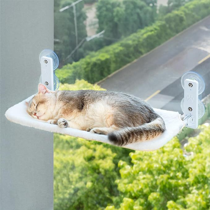Amazon's best-selling suction cup type pet bed, cat hammock, summer balcony cat, glass window sunbathing cat bed Specification drawing