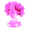 Magical paper flowers, magical growth, crystal tree, pink cherry blossoms, wish tree, festival gifts, girls' toys wholesale Item Picture