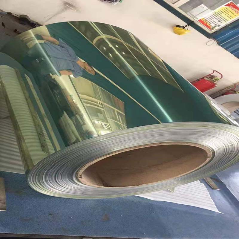 镜面铝卷材 1060镜面铝卷 金色镜面铝卷 保温铝卷材铝皮 铝合金卷