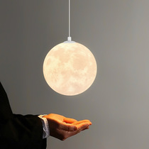 Bar Restaurant light Moon light Planet Moon light aisle shop decorative lamps Bedroom long line bedside chandelier