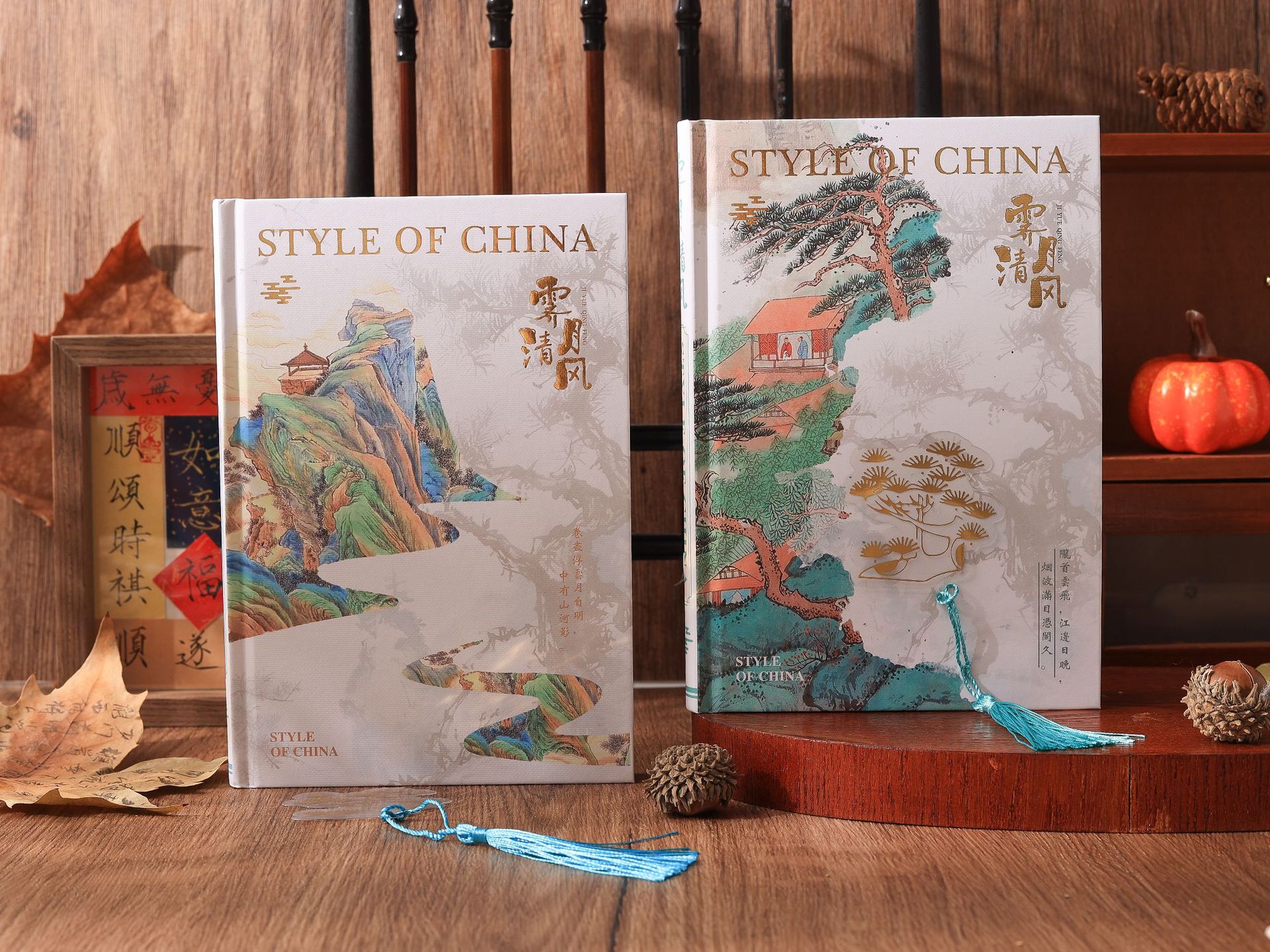 Jingu Stationery 25K Jiyue Qingfeng Round-Back Hardcover Notebook, Handbook, Student Notebook pic 20
