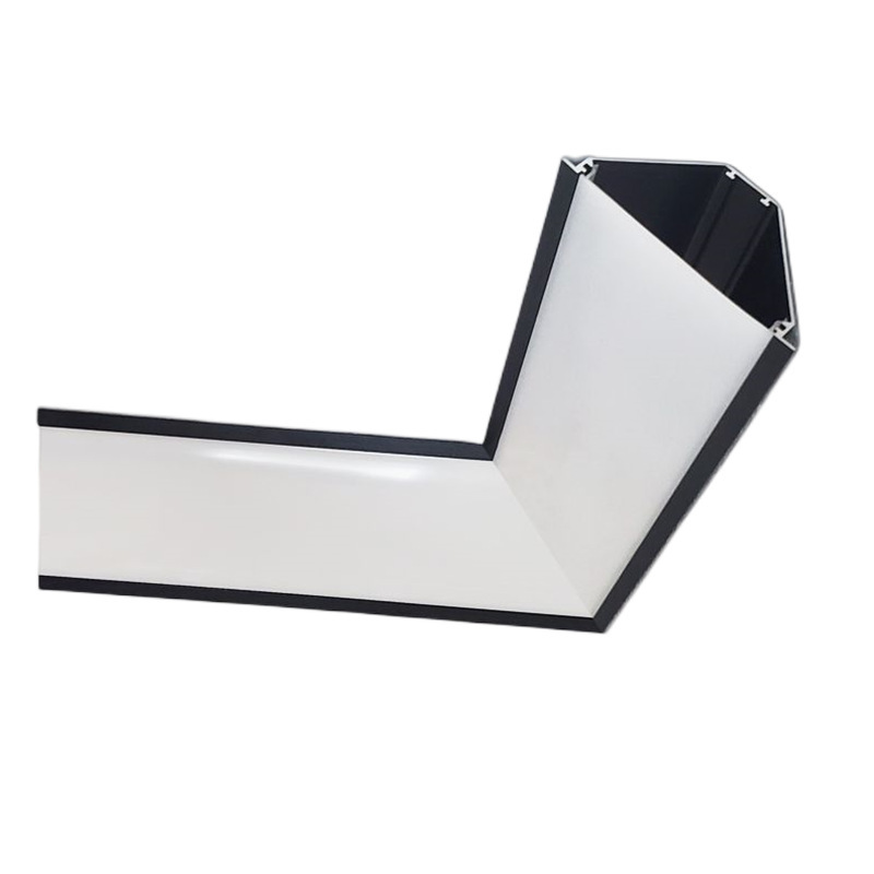 Luminous ceiling corner line lights, LED corner line lights, ceiling-free corner lights, surface-mounted wall-washing lights, gypsum line lights Item Picture