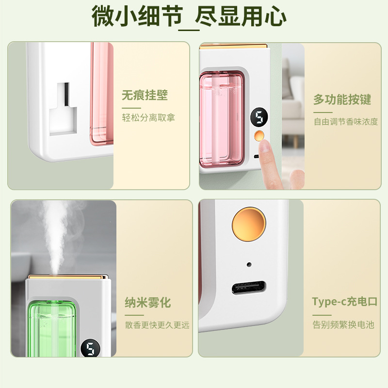 Cross-border e-commerce bestsellers: automatic spray and fragrance machine, home aroma diffuser, air fresher, bedroom aroma diffuser Application Scenario