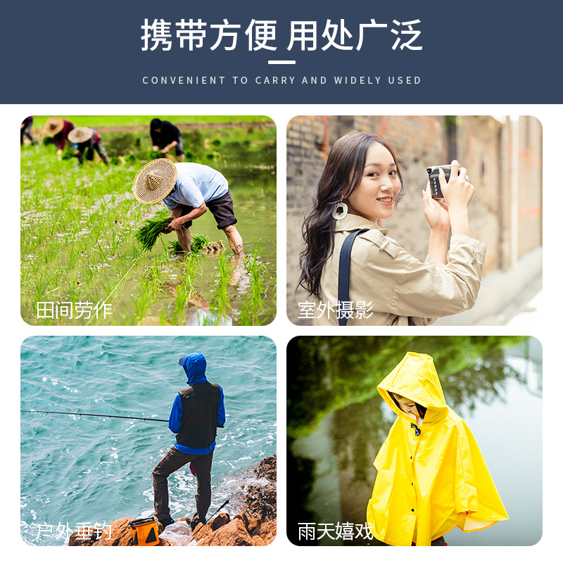 Wholesale fishing hats, umbrellas, large children's and adult hats, headwear umbrellas, men's and women's outdoor folding umbrellas with printing Specification image