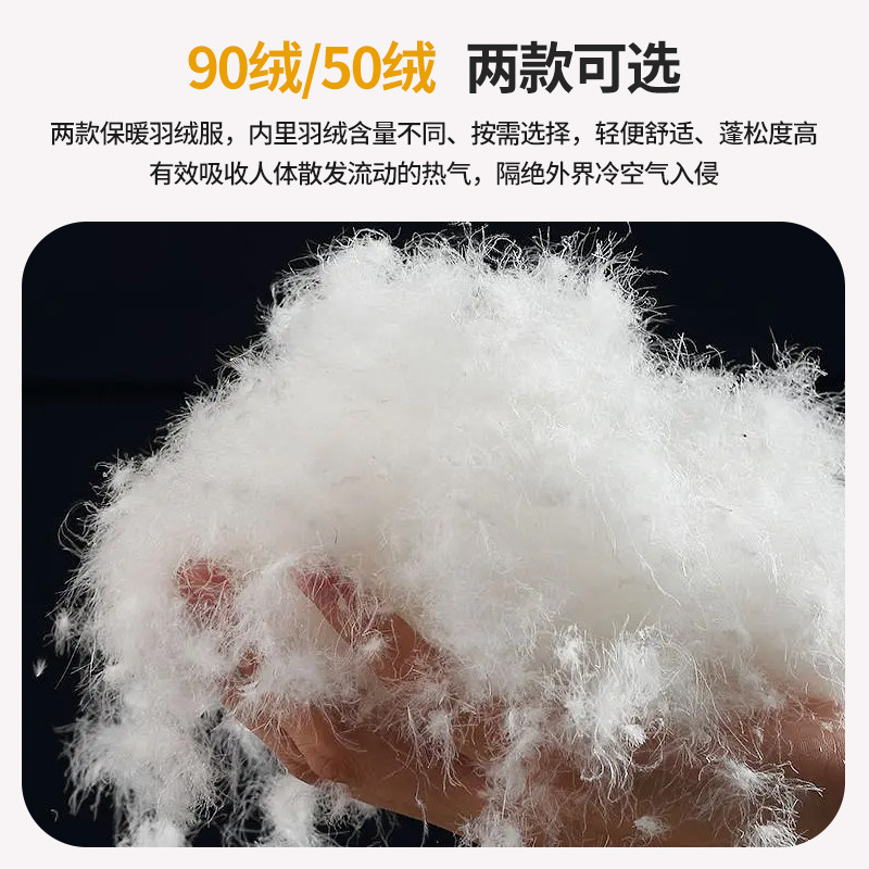 羽绒服男士短款潮牌/羽绒服/羽绒服女/冬季/羽绒背心细节图