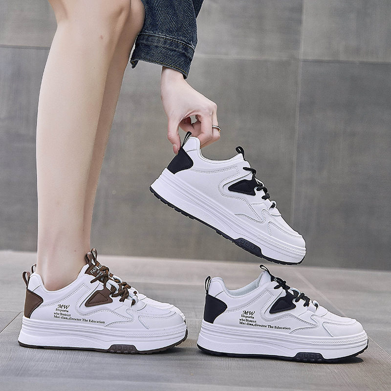 ins Korean version of flat small white shoes women 2023 spring new breathable casual student board shoes running shoes BB-907 Specification drawing
