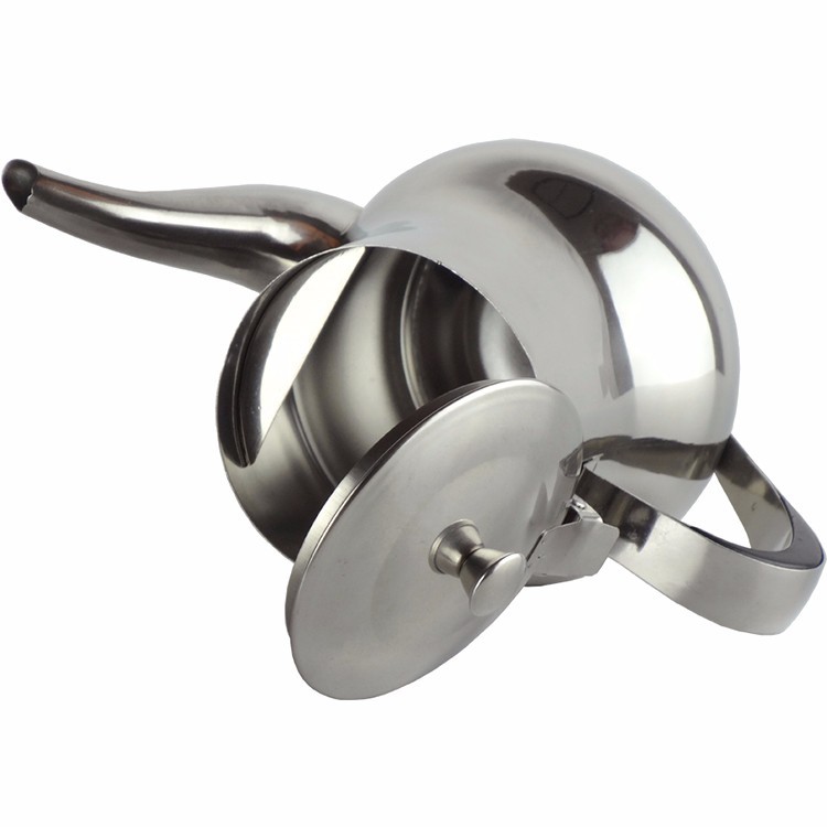 Stainless steel non-magnetic anshi pot, soy sauce pot, long-spout multi-purpose pot for restaurants and hotels, vinegar pot, oil pot, seasoning pot Specification image