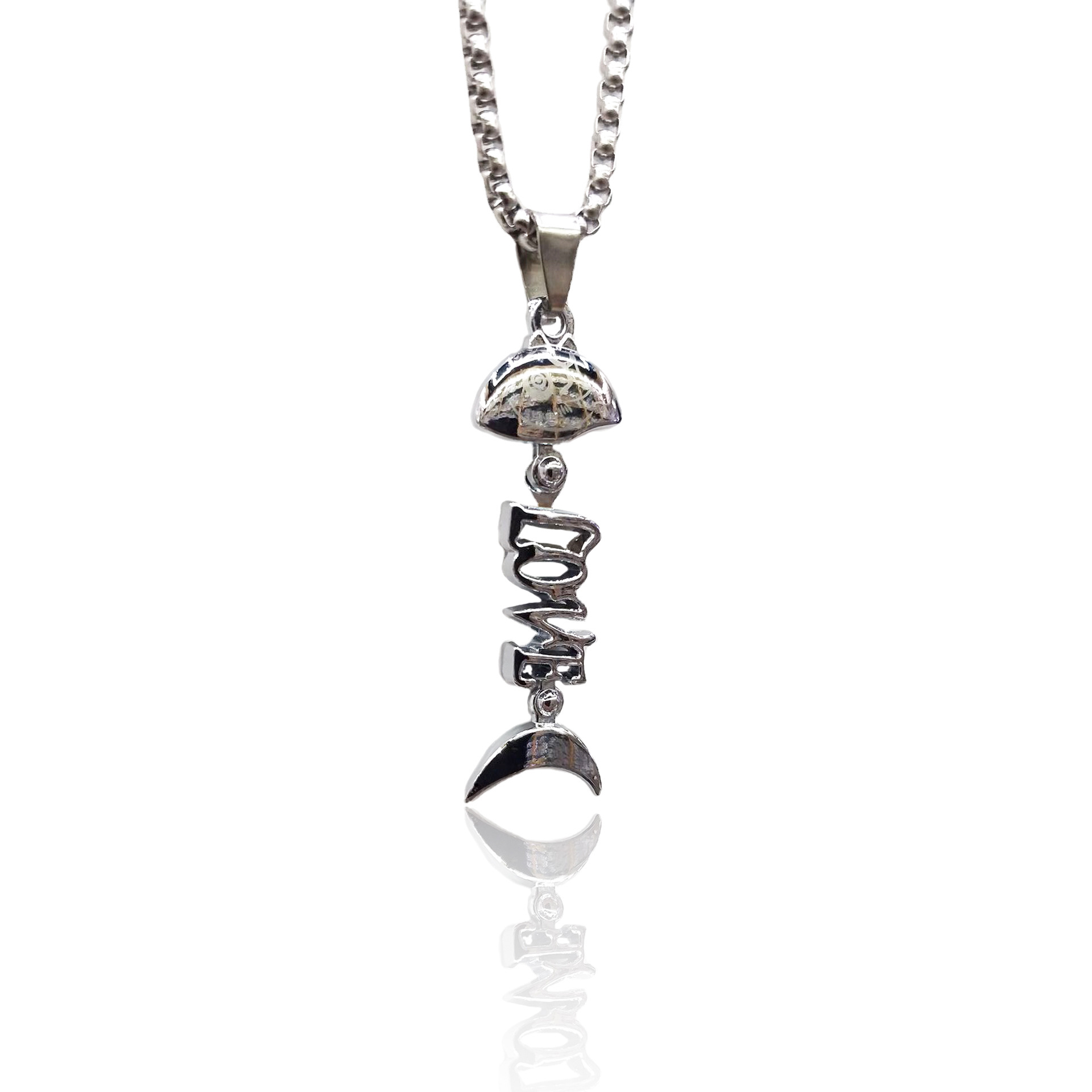 Net Red Men's Necklaces Europe And America Cross Necklaces Sweater Chain Alloy Hip Hop New Stainless Steel Necklaces Wholesale Item Picture