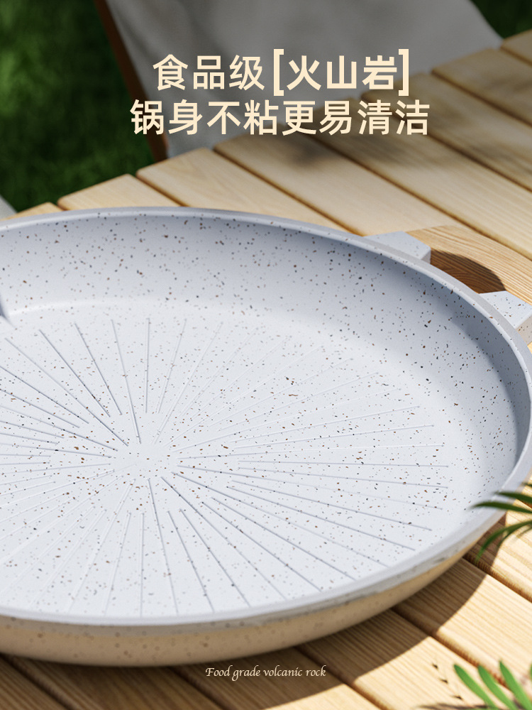 户外烤肉盘卡细节图