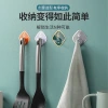 New product launch: Wheat ear pattern hook, diamond-shaped light luxury sticky hook, multi-functional storage hook behind kitchen and bathroom doors details Picture