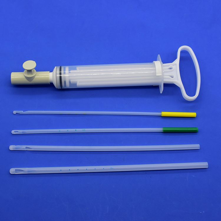 Cross-border exclusive disposable manual vacuum abortion aspirator, independent English packaging, medical gynecological Mva kit details Picture