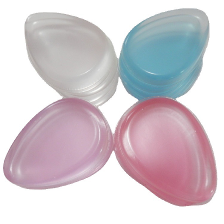 Silicone powder puff, air cushion, BB cream, no powder, transparent jelly, makeup powder puff tool, teardrop-shaped powder puff, shanilak