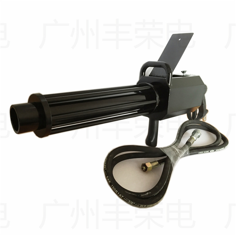 Bar CO2 color paper gun, stage atmosphere CO2 spray paper gun, nightclub dry ice DJ spray gun factory direct sales Item Picture