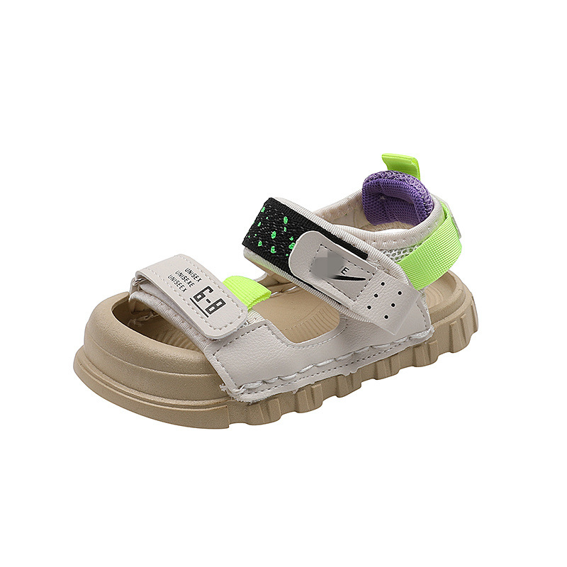 Zapatos de hombre y niño bolsas sandalias verano 2024 nuevo deporte niños zapatos de playa verano antideslizante zapatos de niña suela suave Item Picture