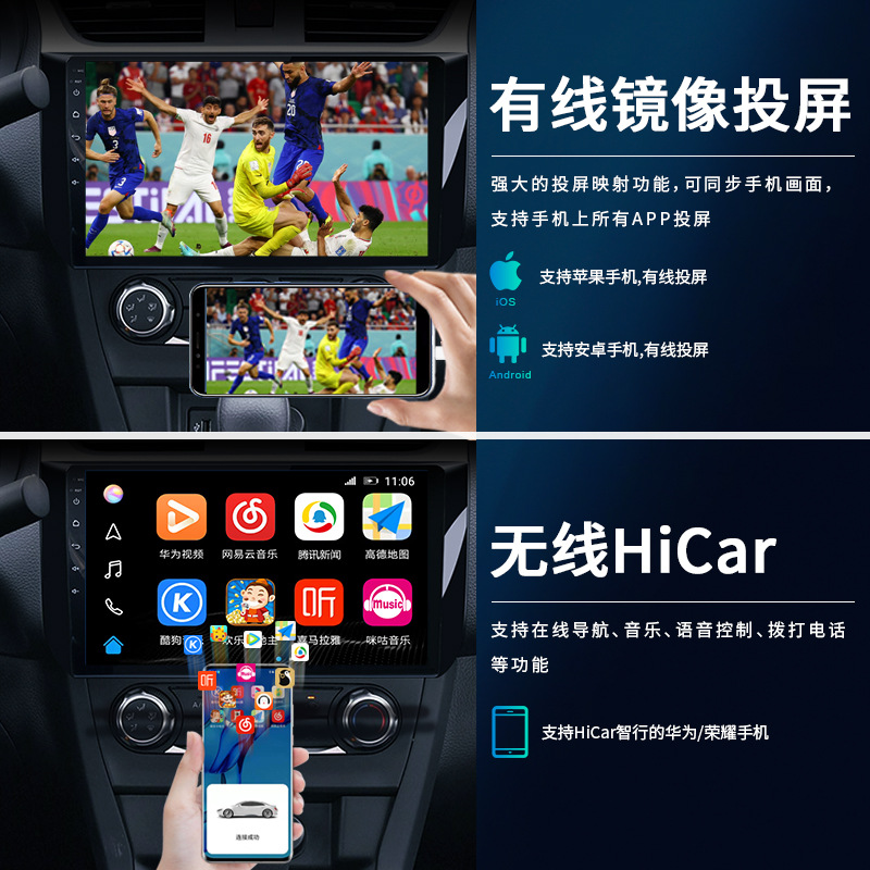 Carlinkit车连易安卓车机无线carplay android auto盒子模块hicar详情图3