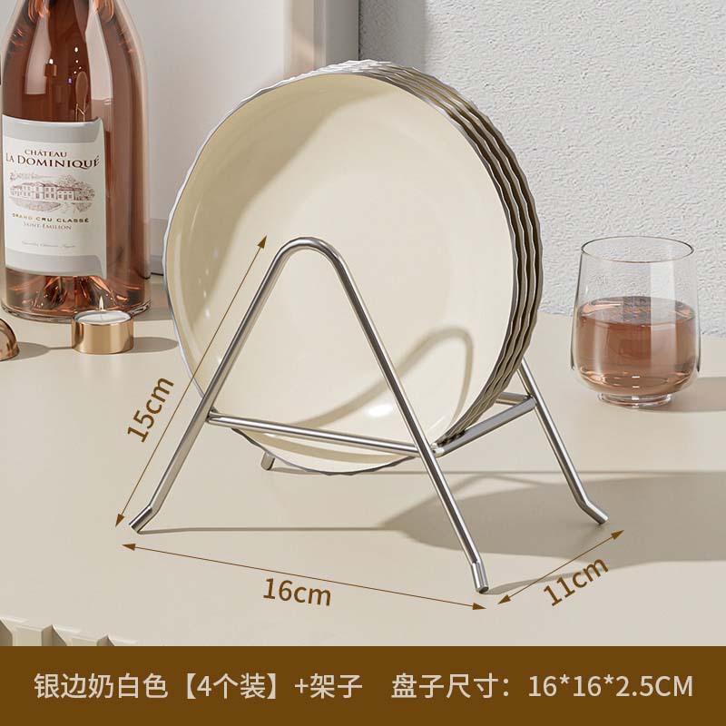 Light luxury dip dish bone spitting dish retro home snack snack small dish Senior plastic bone dish wholesale details Picture