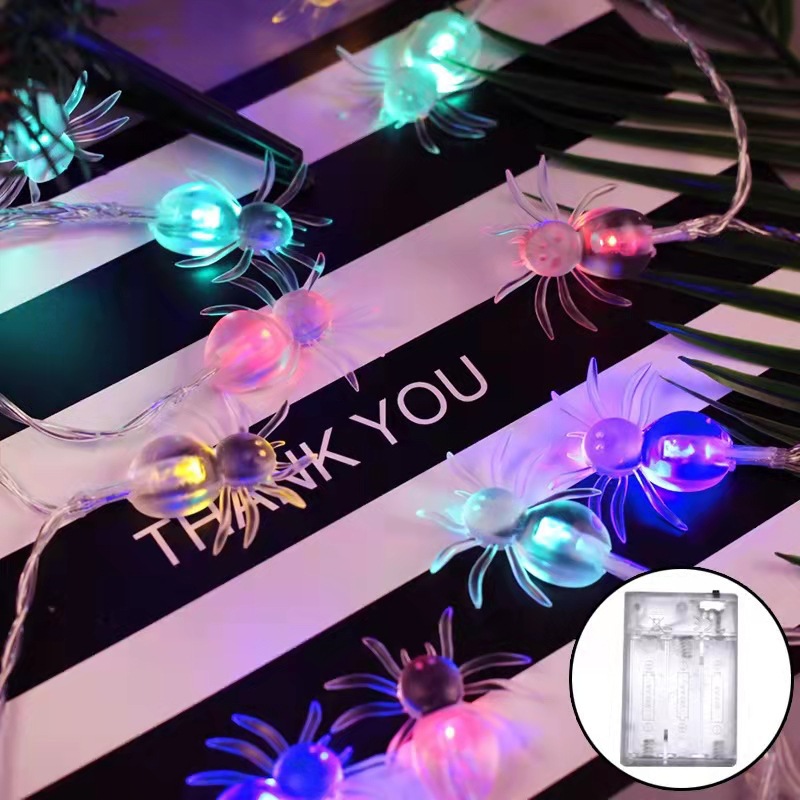 Halloween string lights, Easter string lights, party lights, spider string lights, battery box decorative lights, Ghost Festival decorative lights Application Scenario