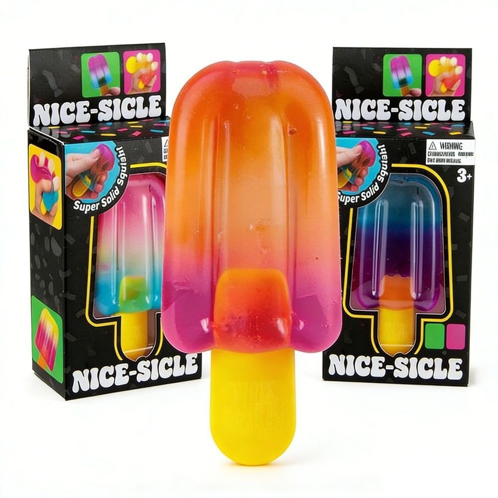 Cross-border new Popsicle stress-relieving Kneading fun toy gradient ice cream release Kneading Fun adult and children's stress-relieving toy