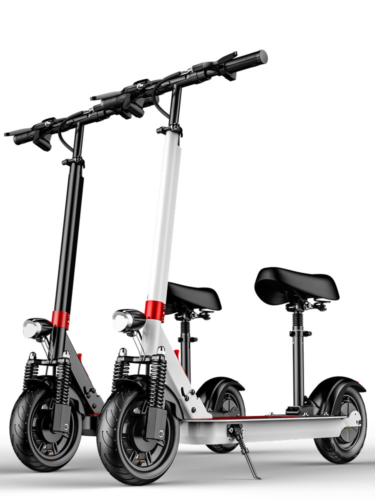 Manufacturers directly for portable folding scooter outdoor aluminum alloy mobility scooter multi-specification two-wheel electric scooter Item Picture