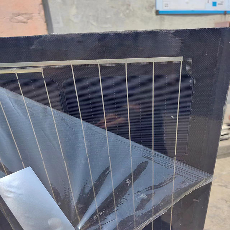 Semi-Flexible Single Crystal 250W Photovoltaic Module Vehicle Solar Panel 200W Household 12V Battery Charging Panel details Picture