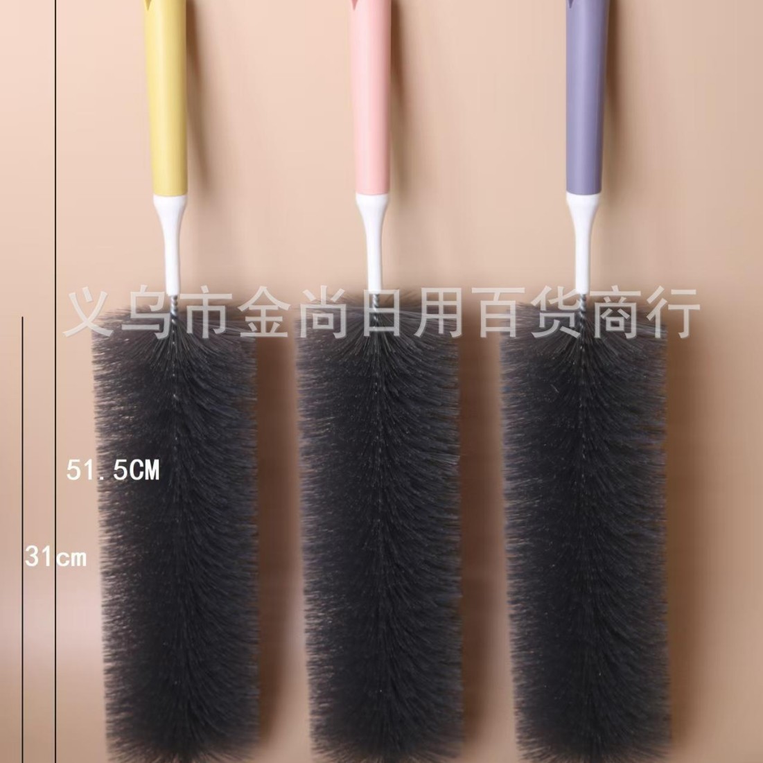 Household fan brush, dust removal brush, drain brush, screen and blind cleaning brush, sofa dust removal duster, flexible brush details Picture