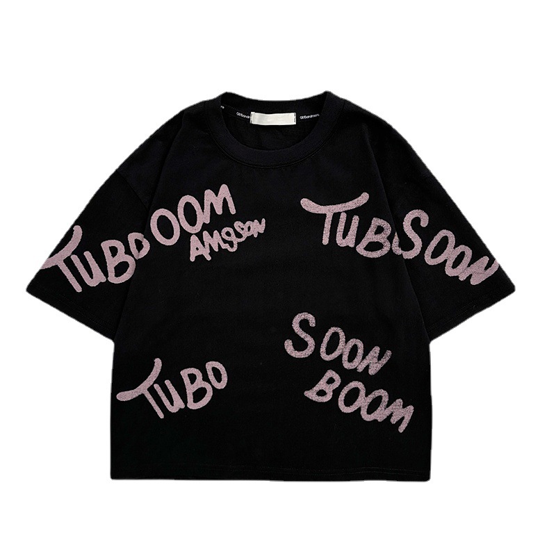 童装男童短袖韩版/童装/纯棉短袖/儿童衣服/韩版男童白底实物图