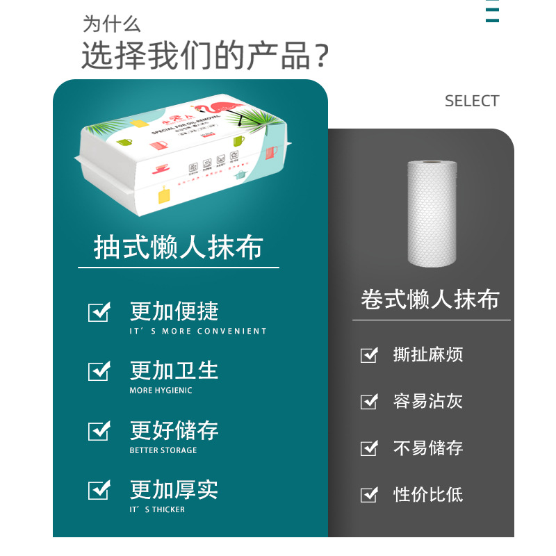 懒人抹布实物图