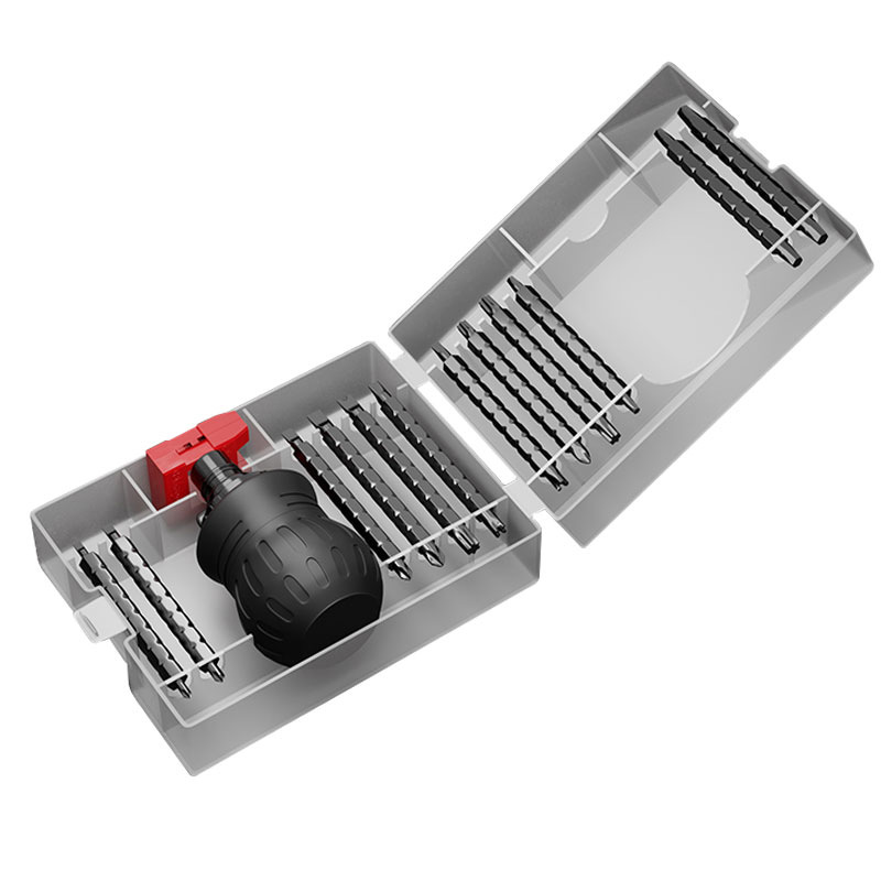Manufacturer's ratchet special-shaped set 26/13 pieces set, dual-purpose screwdriver, cross straight telescopic ratchet screwdriver box Item Picture