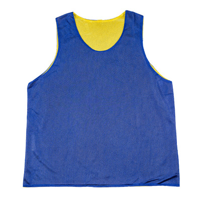跨境双面双色网眼对抗服正反双用足球训练背心广告衫运动马甲