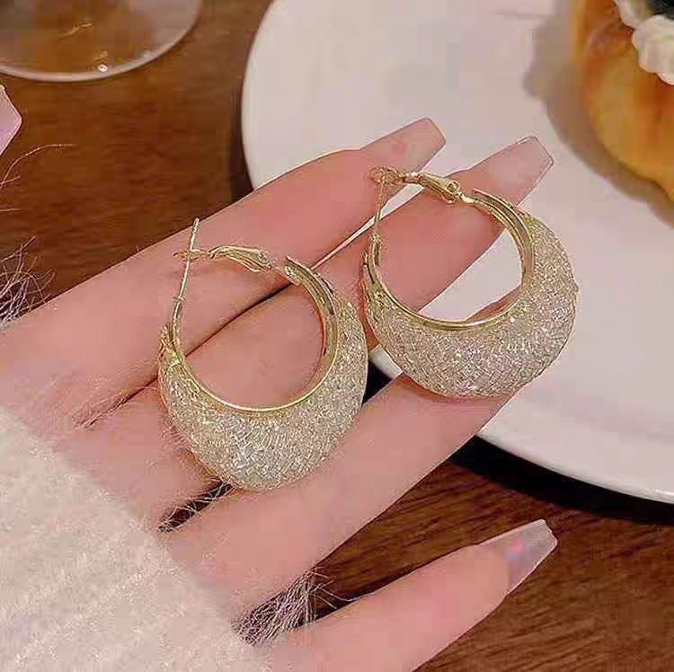 饰品/耳饰/耳环/猫眼石耳环/不锈钢耳环产品图