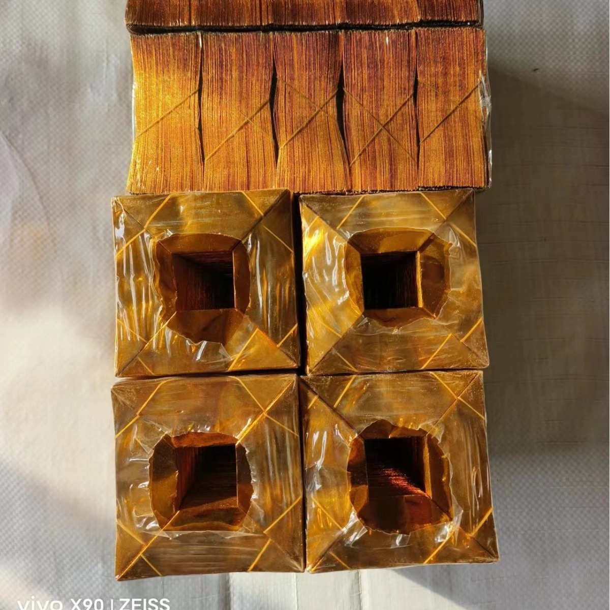 12x15精装品元宝 清明半成品元宝烧纸批发中元节丧葬殡葬祭祀祖先产品图